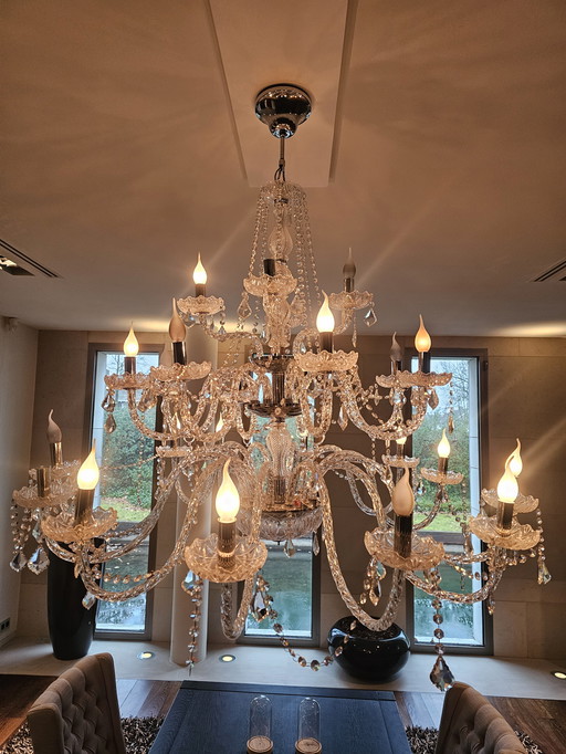 Italian crystal chandelier