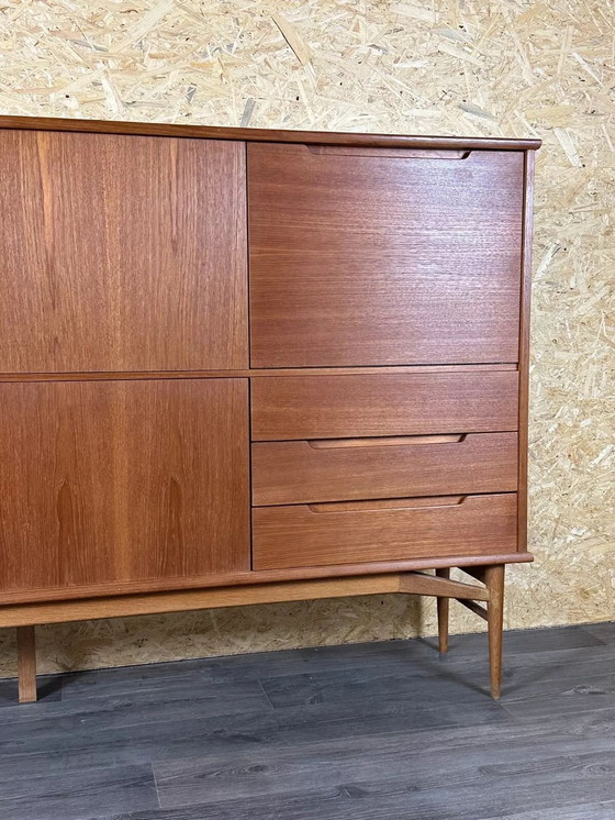 Image 1 of 60's 70's Teak Sideboard Highboard modèle Fredericia Danish Modern Design