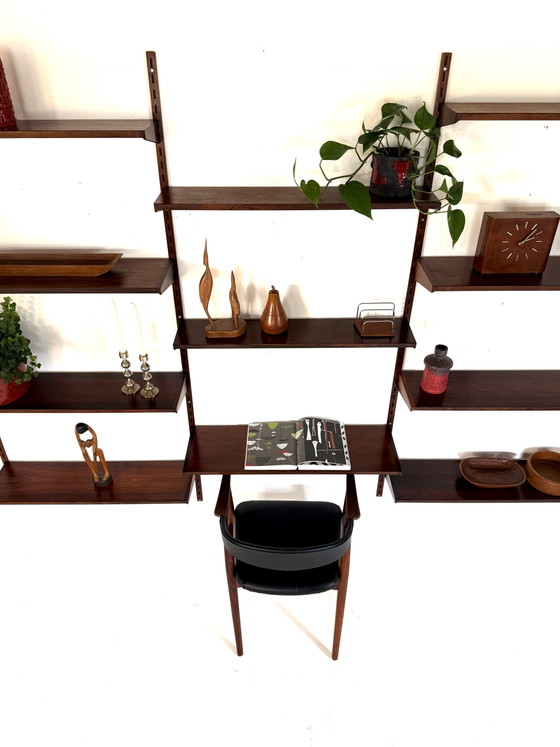 Image 1 of Vintage XL Modulair Wandsysteem, Kai Kristiansen ‘60