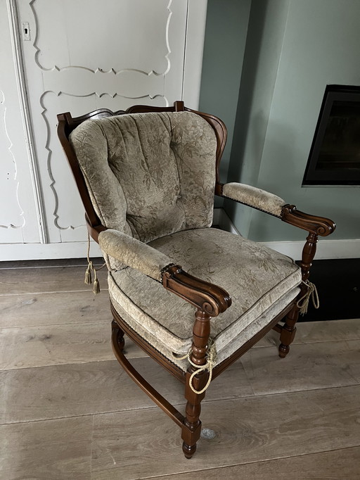 Giorgetti houten stoel