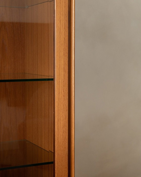 Vitrine arquée Mid Century par Brinkmann, années 1980 – Bois (photo 16 of 20)