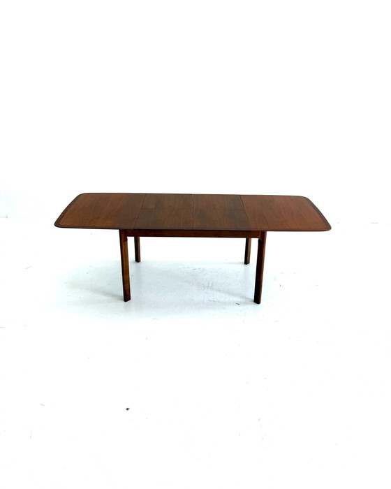 Table de salle à manger extensible XL vintage, Lübke ‘70 – interlübke, Tables de salle à manger, Wood, Metal (photo 9 of 15)