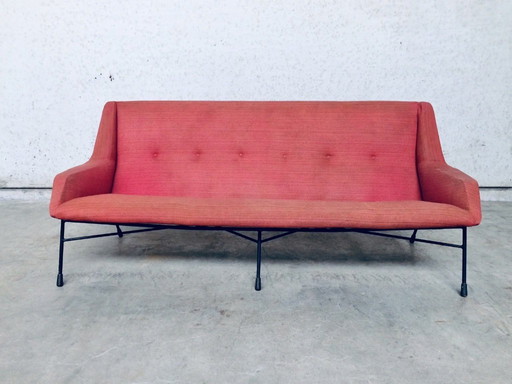 Original S12 Model 3 Seat Sofa by Alfred Hendrickx for Belform, Belgium 1958