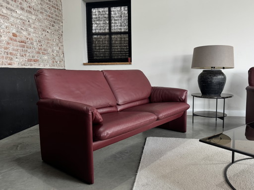Ensemble Leolux Bora Beta Design | Canapé 2,5 places + Fauteuil | 100 % Original – zithoek, Leather (photo 2 of 5)