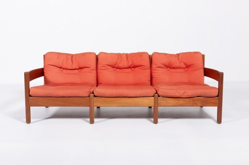 Architektonisches Sofa im skandinavischen Design aus den 1980er Jahren