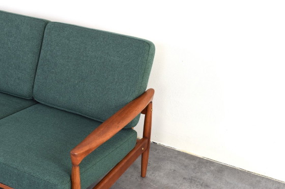 Divano Kolding Mid-Century di Erik Wørts per IKEA, anni '60. – Divani 3 posti, Textile, Wood (photo 14 of 16)