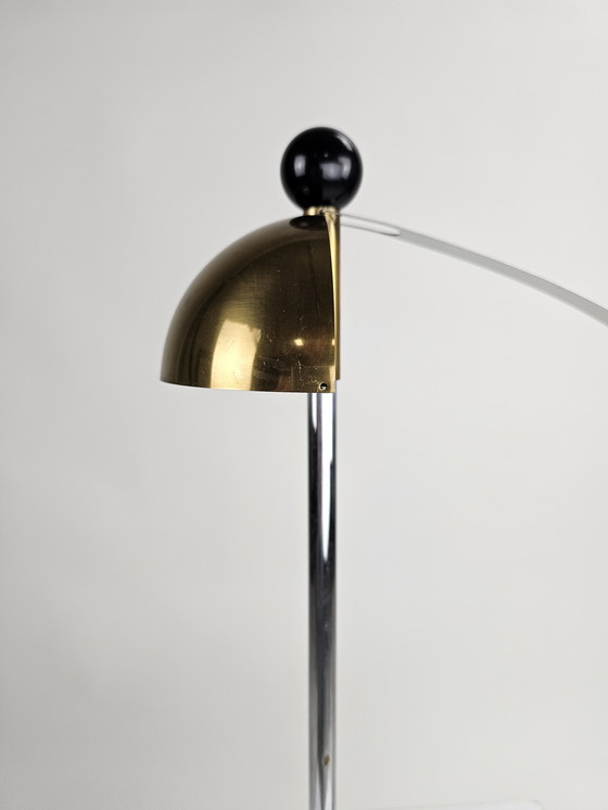 Image 1 of Table lamp attributed to Magis brass