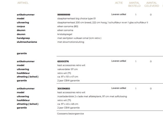 Armadio Goossens Big Choice – Mdf (photo 9 of 9)