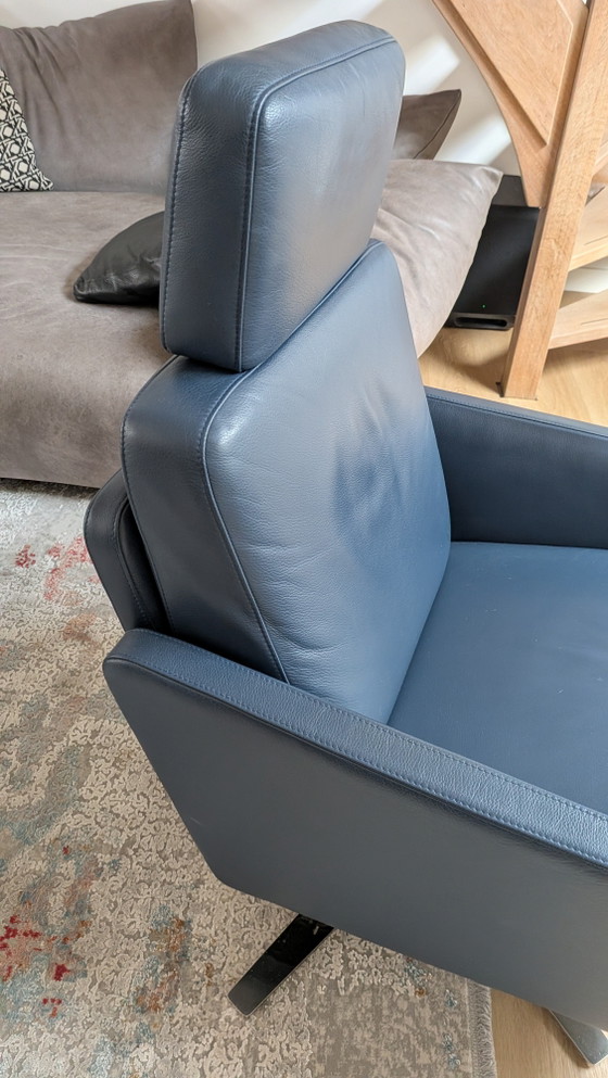 INTERTIME Relax-Sessel – Verstellbarer relaxsessel, Leather, Metal (photo 3 of 10)