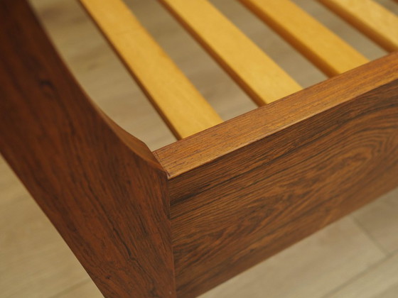 Image 1 of Cama de palisandro, diseño danés, década de 1970, fabricada por Illums Bolighus.