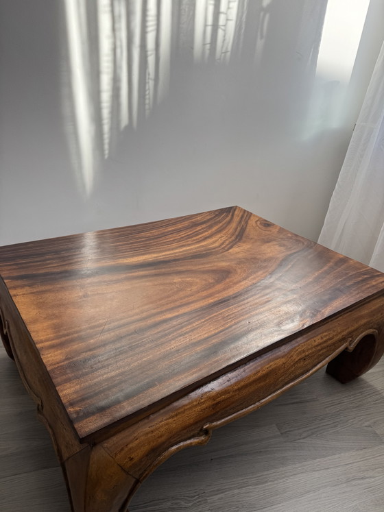 Image 1 of Couchtisch aus Holz im Opium-Stil / Beistelltisch / Couchtisch