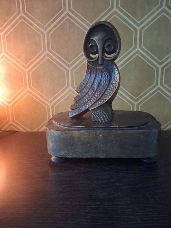 Image 1 of Gufo di bronzo