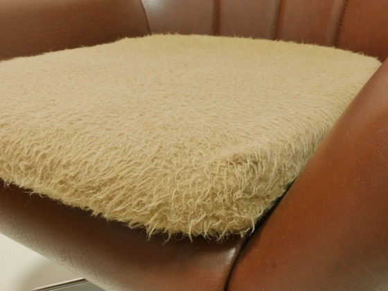 Image 1 of Vintage swivel chair from the 1970s, lounge chair, cocktail chair, Mid Century Modern