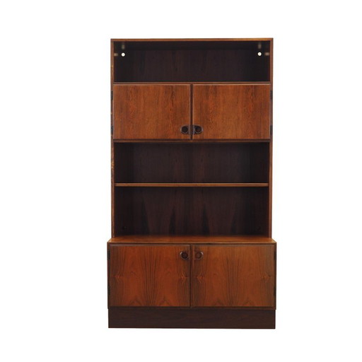 Bibliothèque en palissandre par Svend Langkilde, certifiée Danish Furniture Makers Control, années 1960