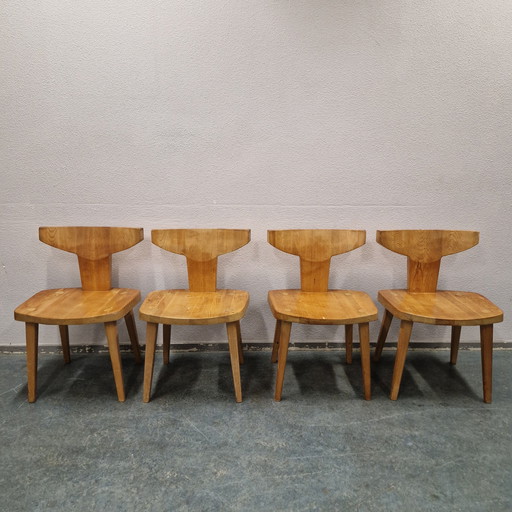 Ensemble de deux chaises par Jacob Kielland-Brandt pour I. Christiansen, 1960