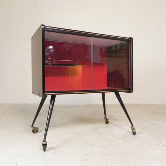 Image 1 of Vetrina vintage, mobile TV, mobile bar, mobile bar