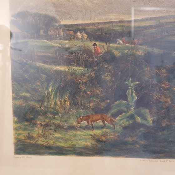 Image 1 of Gravure « Dead Beat », J. Harris et William J. Shayer, 1864 - Angleterre