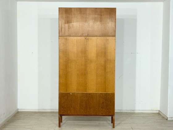 Image 1 of Mid-century classic: IKEA MTP shelf / highboard / sideboard – oak – design Marianne Richter