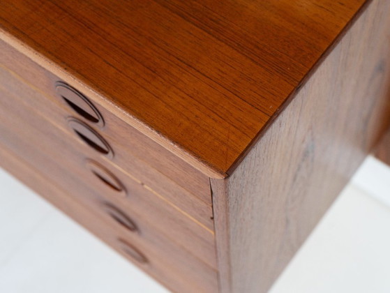 Modulaire wandkast van teakhout, Deens design, jaren 60, ontworpen door Rud Thygesen en Johnny Sørensen, (photo 14 of 32)