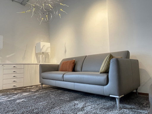 Leolux Brisa 3-Sitzer-Sofa aus Ceras-Leder