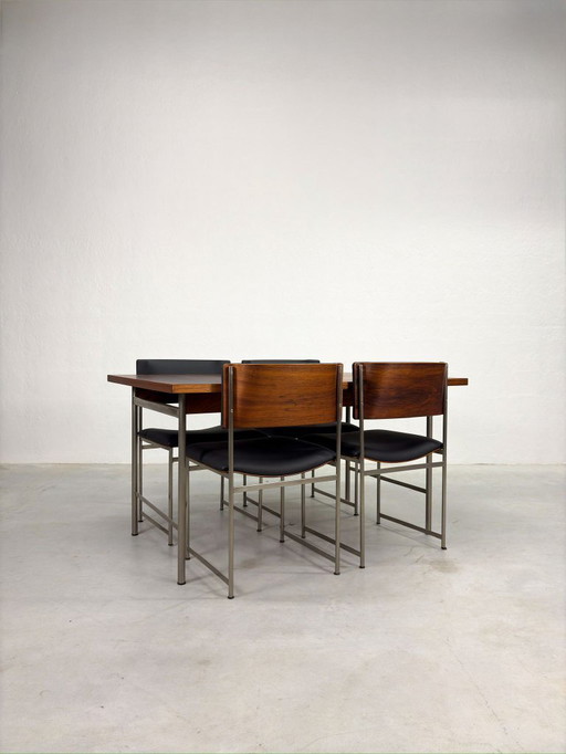 Vintage SM08 Dining Room Set by Cees Braakman for Pastoe