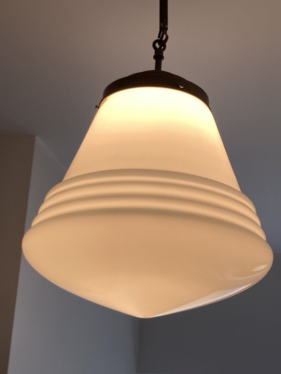 Image 1 of vecchia lampada scolastica