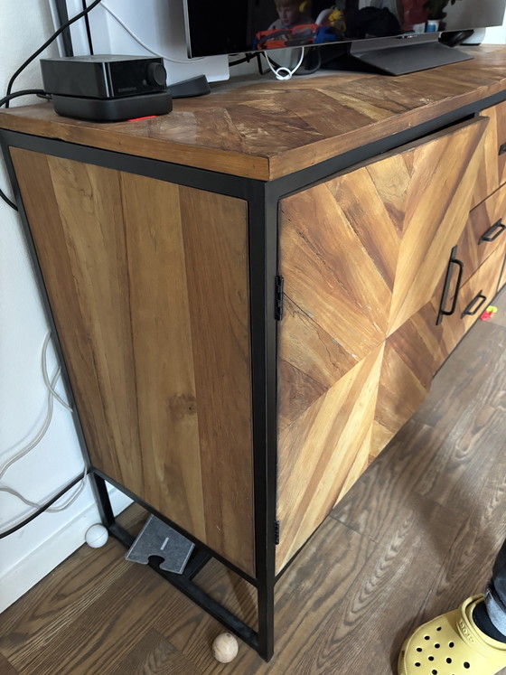 Image 1 of Mangoholzschrank / Fernsehschrank