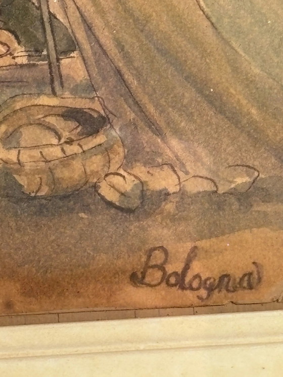 Painting Mixed Media on Bologna Paper by John Prout ( ), Paintings & Drawings (photo 9 of 11)