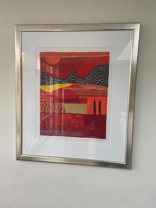 2 screen prints by Ronald Boonacker