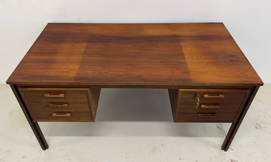 Image 1 of Bureau en bois de rose par Kai Kristiansen pour FM Møbler