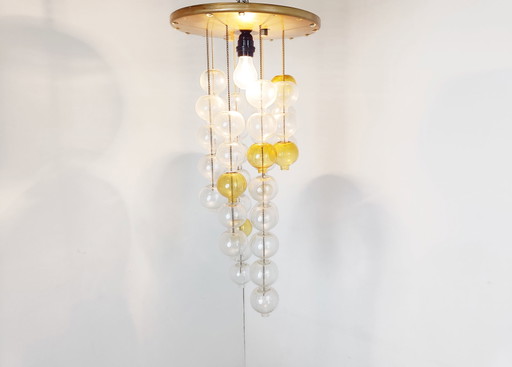 Lampada da soffitto Tulipan di Kalmar, anni '60
