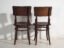 Pair of Thonet style bentwood chairs with curved board back – Central Europe, circa 1920 – Dining chairs (photo 35 of 40)