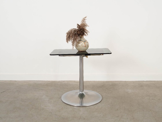Image 1 of Glass coffee table, Italian design, 1970s, manufactured by Allegri