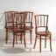Sedie antiche in legno curvato stile Thonet – Europa Centrale, c. 1930 – Set di 4 #8 – Sedie da pranzo (photo 10 of 40)