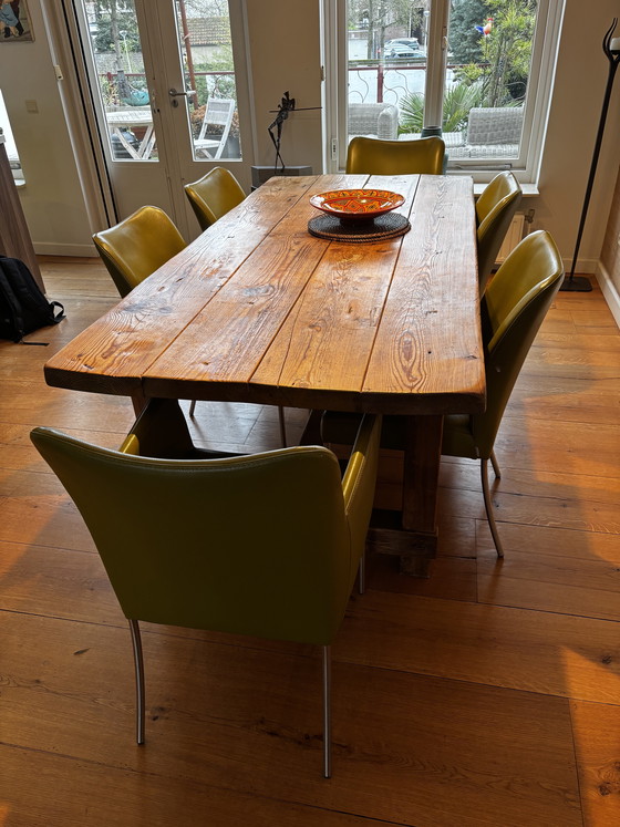 Image 1 of 6 eetkamerstoelen Bert Plantagie