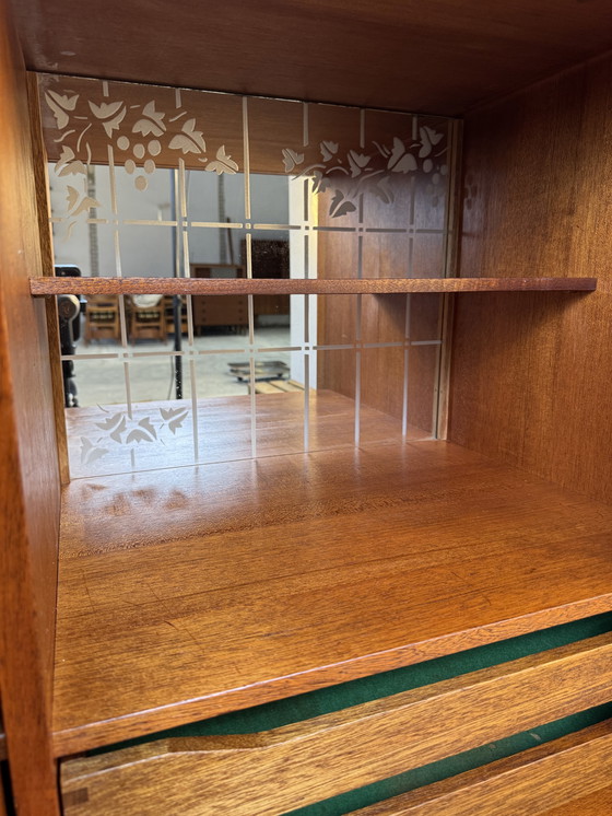 Image 1 of Danish Teak Sideboard With Bar Section and Drawers