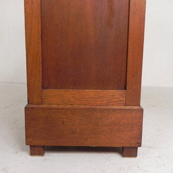 Eichenschrank mit Rollladen und einem Rollladen, 113 cm hoch, 1930er Jahre – Kommoden, Wood (photo 10 of 26)