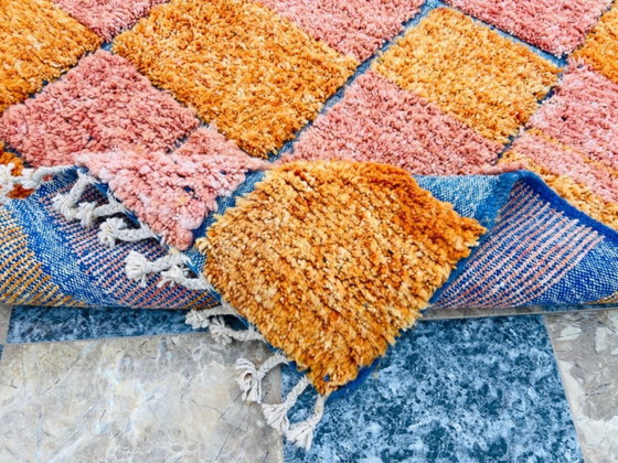 Image 1 of Marokkanischer Teppich aus Naturleinen, 300 x 200 cm