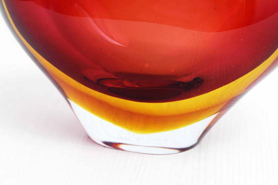 Image 1 of Murano glass heart vase