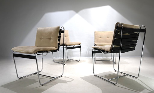 Tecta D 96 eetkamerstoelen, set van 4, door Hans Könecke, 1960