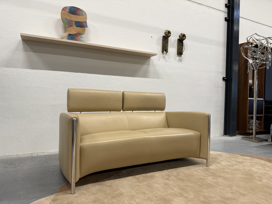 Image 1 of Leolux Goncharov Sofa 2.5 Seater Sahel Senso leather