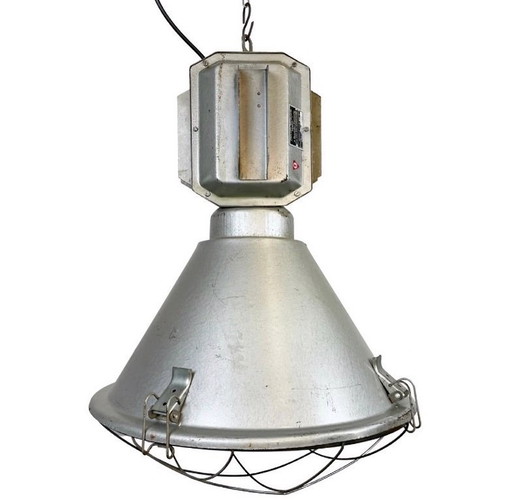 Industrielle polnische Fabrik-Deckenleuchte von Mesko, 1990er Jahre
