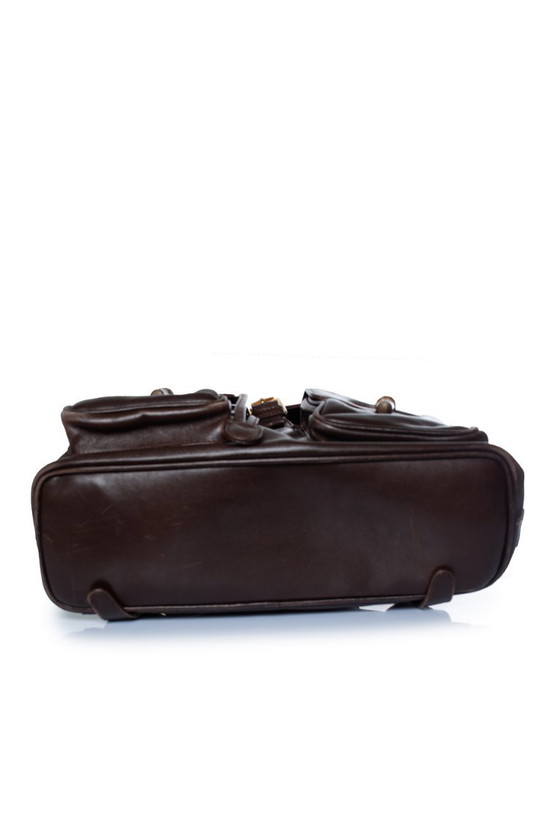 Gucci, Bamboo Backpack in Brown Leather – Calfskin (photo 5 of 12)
