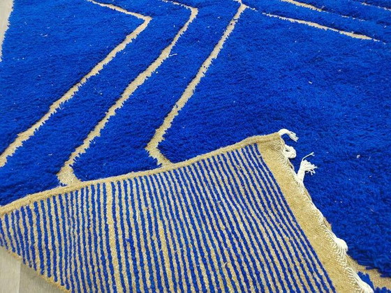 Tappeto blu decorato a mano 250cm x 200cm – Tappeti, Wool, Bohemian (photo 6 of 10)
