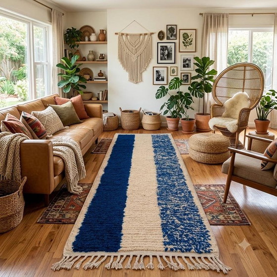 Berber Wool Hallway Rug 80/300cm – Rugs & carpets (photo 5 of 5)