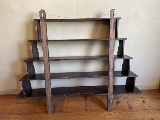 Image 1 of Grand support suspendu Support de cuisine Support de collection Support mural Antiquité française