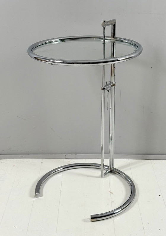 Image 1 of Eileen Gray, Verstelbare Tafel Model E 1027 voor ClassiCon, jaren, gesigneerd