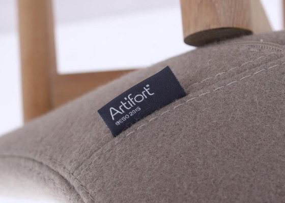 Image 1 of 2x Artifort Beso barkruk beige