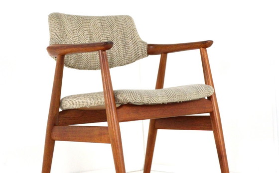 Image 1 of Svend Åge Eriksen pour Glostrup GM11 chaise chaise de salle à manger vintage