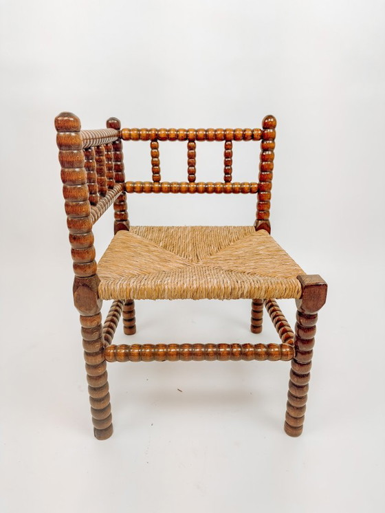 Image 1 of Chaise d'angle vintage Bobbin